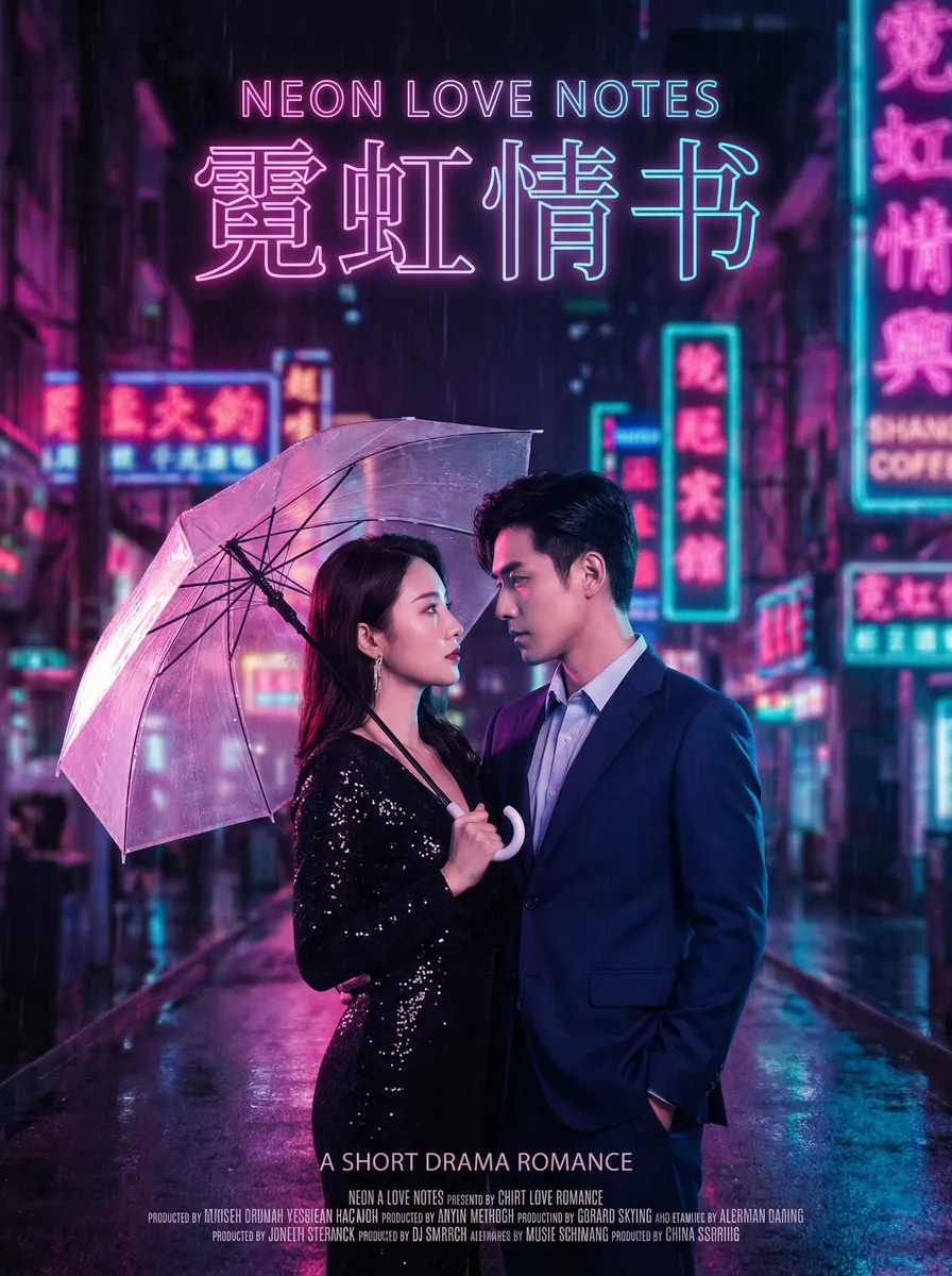 雨后小故事动漫 热播都市爱情短剧 - 霓虹情书海报